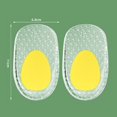 thumbnail image 6 of TNOBHG Shock-absorbing Sports Pad 1 Pair Soft Shock Absorption Heel Pads Transparent Invisible U-shaped Self-adhesive Foot Pain Relief Shoe Inserts, 6 of 8