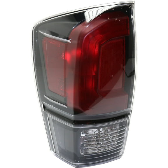 Tail Light Compatible With 2017-2019 Toyota Tacoma Left Driver With bulb(s)