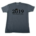 thumbnail image 2 of Senior Men's T-shirts, Class of 2019 Customized Shirts, Graduation T-shirts - Grad Cap, 2 of 2