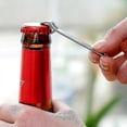 thumbnail image 3 of Stainless Steel Bottle Opener 5Pcs Multifunctional Jar Opener for Oral Liquid Vials, Ampoules, Beer, 3 of 4