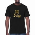 thumbnail image 3 of King and Queen Couple Shirt for Him&Her Black Funny Couple T-Shirt Better&Half Summer, 3 of 10