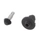 thumbnail image 2 of 202424T/12T Juego De Engranajes Helicoidales De Acero Resistente De Baja Vibración De Alta Resistencia 1/18 Para Ejes Traseros Delanteros Traxxas TRX4M, 2 of 5