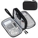thumbnail image 1 of Organizador electrónico FYY, bolsa de cable de viaje impermeable, negra, 1 of 7