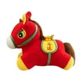 thumbnail image 2 of Homesteed 2026 Year of the Horse Plush Mascot Red Fortune Horse Stuffed Figurine 7.9 Inch Chinese New Year Lucky Home Desk Decoration Gift, 2 of 5