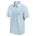 thumbnail image 2 of Men's Fanatics Light Blue Tennessee Titans Front Office Button-Up Shirt, 2 of 3