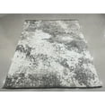 thumbnail image 4 of EORC Ivory / Beige Hand Knotted Wool Transitional Modern Rug, 7' x 9', 4 of 8