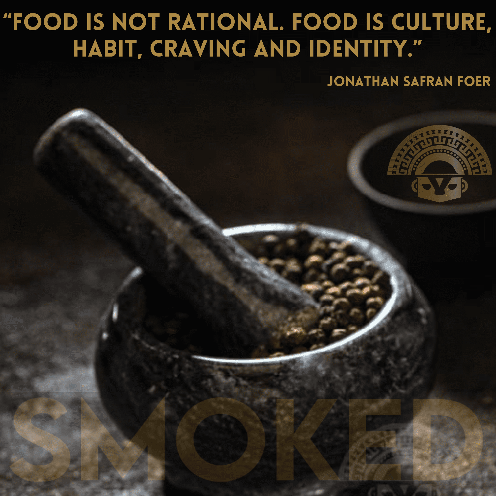 Yupanqui Smoked Pepper Grinder for Cooking BBQ 3.5oz, Pure Natural Flavor SMOKED PEPPERCORNS Organic