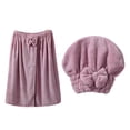 thumbnail image 6 of HongHeng Set of 2 Womens Wrap Towel with Hair Towel Bath Towel Wrap Shower Dress Towel Spa Wraps for Women's Bathrobe, 6 of 8