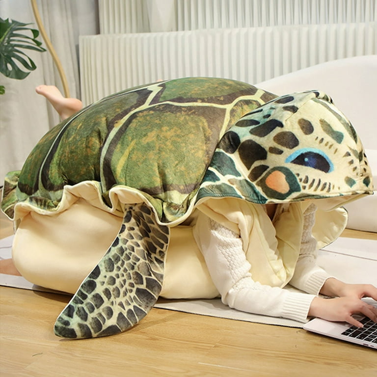 Giant Turtle Shell Pillow Plush Toy