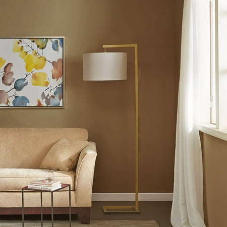 68" Delta Floor Lamp (Includes LED Light Bulb) Gold
