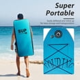 thumbnail image 3 of Inflatable Stand Up Paddle Board, 10’6” x 33” x 6” Inflatable Paddle Board with Premium Aluminum Paddle, Pump, Safety Rope, Repair Kit, Backpack, Non-Slip Comfortable Deck for Youth & Adults, 3 of 7