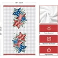 thumbnail image 6 of Stars Eucalyptus Freedom Patriotic 4th of July Kitchen Towels Dish Towels, 18x26 Inch Seasonal Summer Decoration Hand Towels Set of 4, 6 of 6