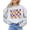 Gray Sweatshirt, variant on Olive Loves Apple Vikings Team Sweatshirt for Women, Teens & Kids Floral Groovy Sports Team Sweater Gray Sweatshirt Adult Medium