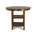 thumbnail image 4 of New Classic Furniture Gia 5-Piece Transitional Wood Dining Set in Brown, 4 of 14