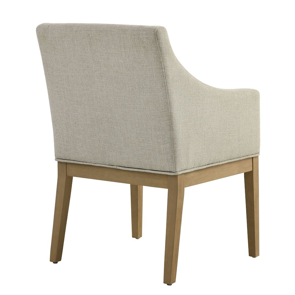 Alton Dining Armchair in Linen Natural