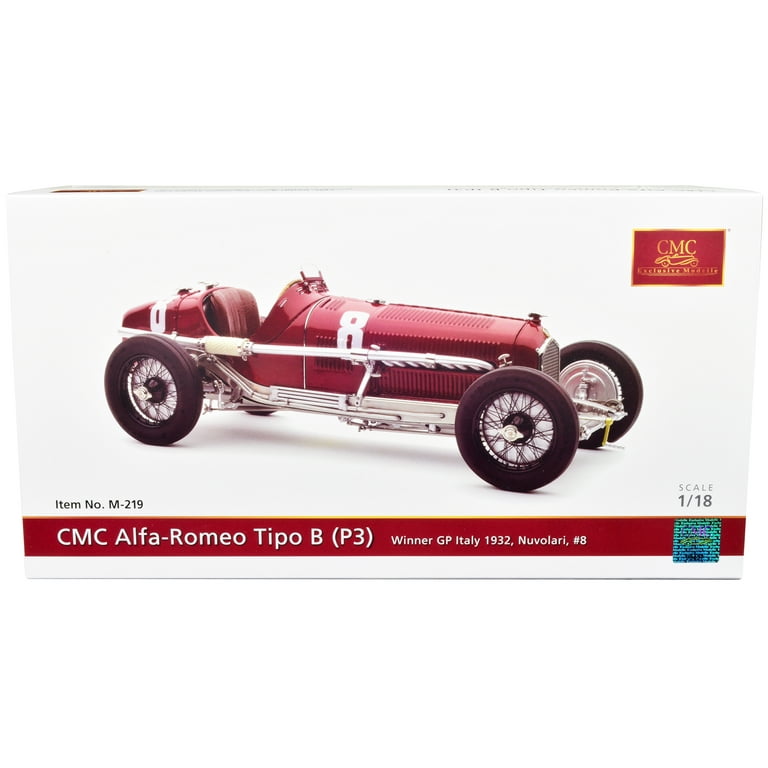 BoS 1/18 アルファ・ロメオ Tipo B P3 Aerodynamic BoS 1/18 アルファ・ロメオ Tipo B P3 Aerodynamic