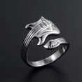 thumbnail image 4 of K-KED Musical Guitar Ring Stainless Steel Men women Rock Delicate Jewelry Ring Cool Biker Punk-7, 4 of 6