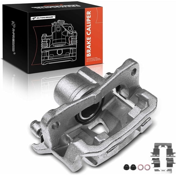 A-Premium Brake Caliper Assembly Compatible with Toyota Sienna 2004-2010 Rear Driver Side
