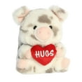 thumbnail image 2 of Aurora - Mini Gray Playful Stuffed Animal - 5" Hugs Spotted Pig - Rolly Pet, 2 of 4