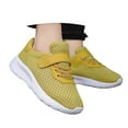 thumbnail image 3 of XIYON Boys Girls Shoes Girls Sneakers Lightweight Breathable Mesh Running Shoes For Kids Comfortable Fashion Solid Color Athletic Footwear 14.5-15 Years, 3 of 9