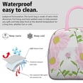 thumbnail image 2 of Insulated Lunch Bag for Women, Floral Print Oxford Fabric Lunch Box, Leakproof Thermal Cooler Tote for Work, School & Picnic, Daisy Floral Print, 2 of 5