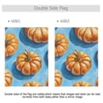thumbnail image 5 of Ckdifva Many Pumpkins Blue Garden Flag 12 x 18 Inch Vertical Double Sided for Yard Lawn Outdoor Outside, 5 of 6