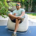 thumbnail image 3 of FeGemax Milano Outdoor Beanbag Chair White Marine, 3 of 6