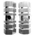 thumbnail image 2 of SPRING PARK 1 Pair Bicycle Pedals BMX Road Bike Cylinder Aluminum Alloy Axle Foot Pegs Rocket, 2 of 7
