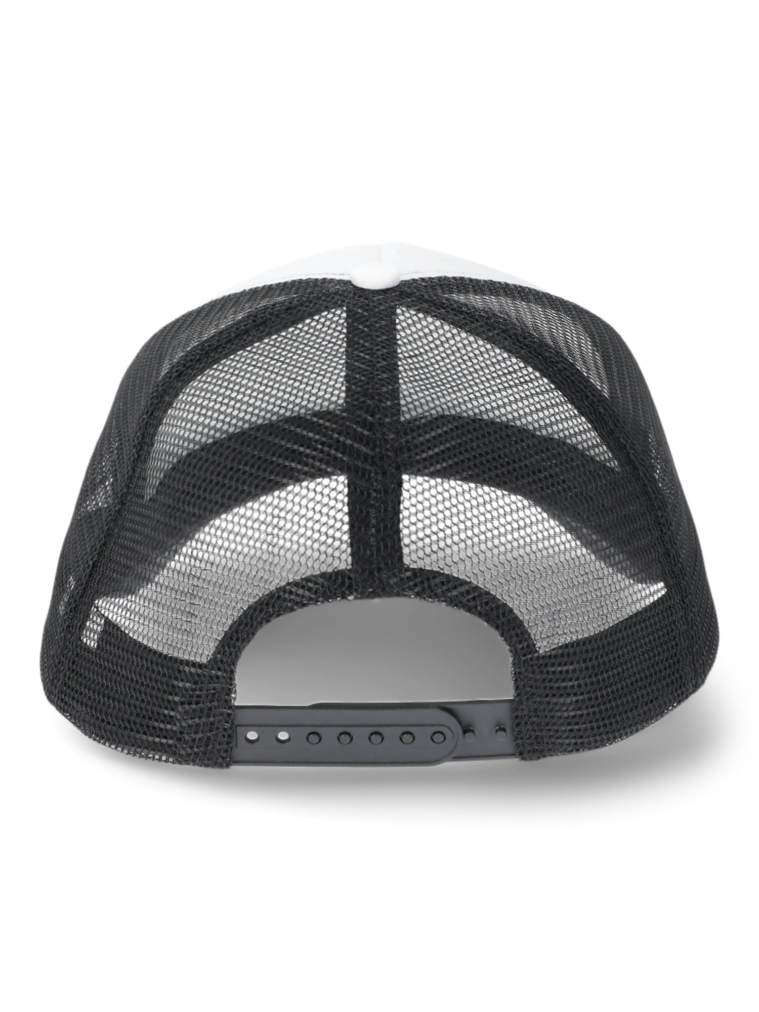 No Boundaries Foam Front Hat, Women’s, Black and White