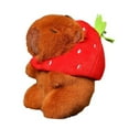 thumbnail image 1 of Llavero de peluche Hugo Juguete realista Carpincho Mochila suave, 1 of 7