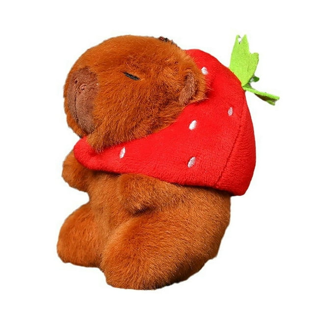 Llavero de peluche Hugo Juguete realista Carpincho Mochila suave