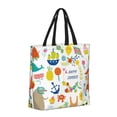 thumbnail image 2 of Xecao Summer Animal for Tote Bag: spacious with inner pockets, ideal for work, shopping, or travel., 2 of 9