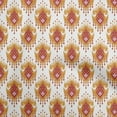 thumbnail image 1 of oneOone Cotton Poplin Twill Gamboge Yellow Fabric Asian Ikat Fabric For Sewing Printed Craft Fabric By The Yard 56 Inch Wide, 1 of 4