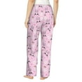 thumbnail image 3 of Xecao Rabbit Face Women's Straight Lounge Pajama Pants: The Epitome of Relaxed Sleepwear, 3 of 9