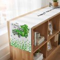 thumbnail image 6 of Table Runners 90 Inches Long Dress Scarves, St. Patrick's Day Farmhouse Coffee/Dining/Kitchen Table Runner for Living Room, Spring Lucky Shamrocks Grass Truck 13x90 Inch, 6 of 9