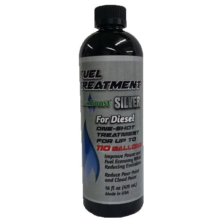 CleanBoost® Silver™ 16oz Diesel Fuel Treatment - Treats 110 Gallons