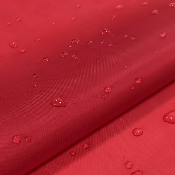 ERDOUY 39x59 Inch Waterproof Marine Grade Canvas Fabric, Heavy Duty Water Resistant Material for Boats, Cars, Awnings, Tents & Outdoor Cushions,Red