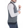 thumbnail image 2 of MEN'S SWEATER BLACK GREY, 2 of 4