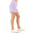 thumbnail image 4 of Women's Casual High Waist Basic Solid Pull On Shorts Pants, 4 of 6