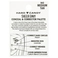 Hard Candy Sheer Envy Conceal & Corrector Palette, 0942 Medium Tan, 2 oz