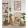 thumbnail image 3 of Art.com Garden Dance II Art Print by Laura Horn, Brown Frame Wall Art, 32" x 44", 3 of 4