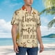 thumbnail image 3 of Balery Thanksgiving With A Grateful Heart Camisas hawaianas de manga corta para hombre, camisas playeras de corte holgado, camisas de vacaciones con botones,Large, 3 of 7