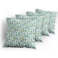 thumbnail image 5 of Ambesonne Cactus Throw Pillow Cover 4 Pack, Exotic Succulents Set, 16", Multicolor, 5 of 7