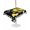 Black, variant on Outdoor Tablecloth with Umbrella Hole for Patio/Picnic/Party/Camping, Yellow Lemon Waterproof Table Cloth Square Cover Washable, Wooden Summer Botanical Black White Checkered (54"x 54")