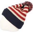 thumbnail image 3 of LAICAIW Knit US Canada Flag Union Jack Pom Beanie Hat JZP0027, 3 of 4
