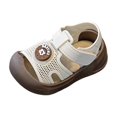 thumbnail image 4 of hengsof Baby Boy Girl Soft-Soled Sandals Lightweight Breathable Outdoor Shoes Infant Comfortable First Walking, 4 of 8