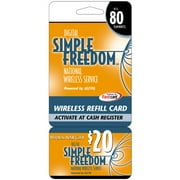 $20 Simple Freedom Wireless Refill Card