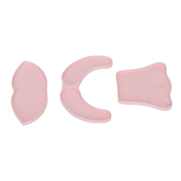 Facial de Molde de Máscara, 3pcs reutilizable fácil fácil desmolding eco amiga moho silicona para el hogar