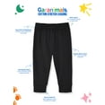 thumbnail image 2 of Garanimals Baby Girl Cotton Solid Joggers, Sizes 0–24M, 2 of 8