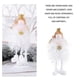 thumbnail image 3 of Worallymy Colgante de Navidad Muñeca colgante Juguete para niños Adorno decorativo para árbol de Navidad para el hogar Hotel Blanco Worallymy JD735810478, 3 of 7